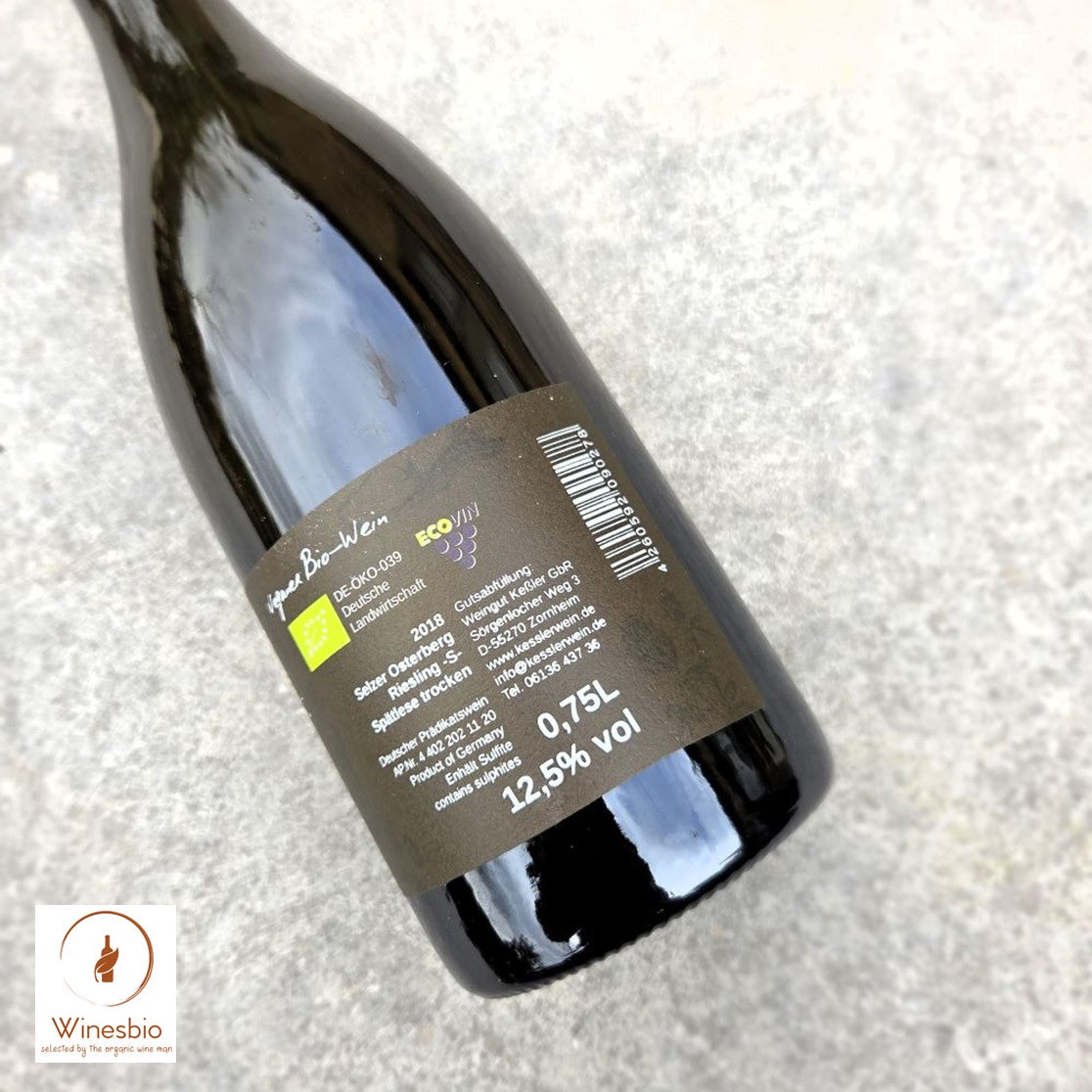 Weingut Keßler Selzer Osterberg Riesling -S- Spätlese Trocken 2020