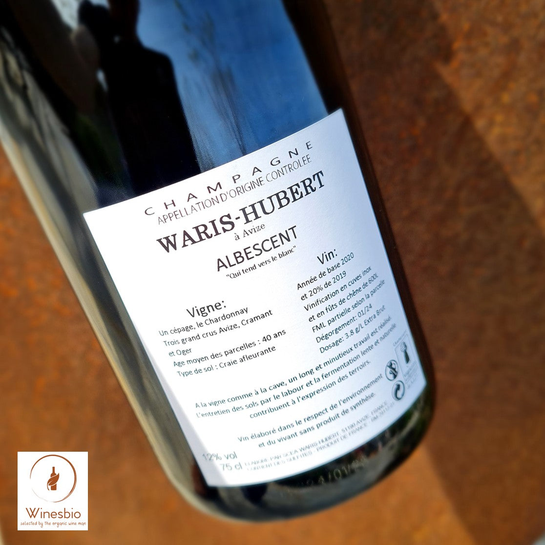 Waris Hubert Champagne Grand Cru Avize Albescent