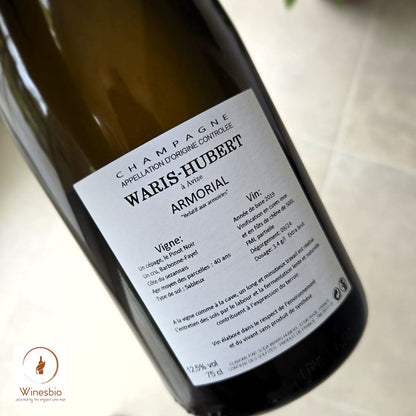Waris Hubert Armorial Blanc de Noirs Champagne Grand Cru 'Avize' 2019